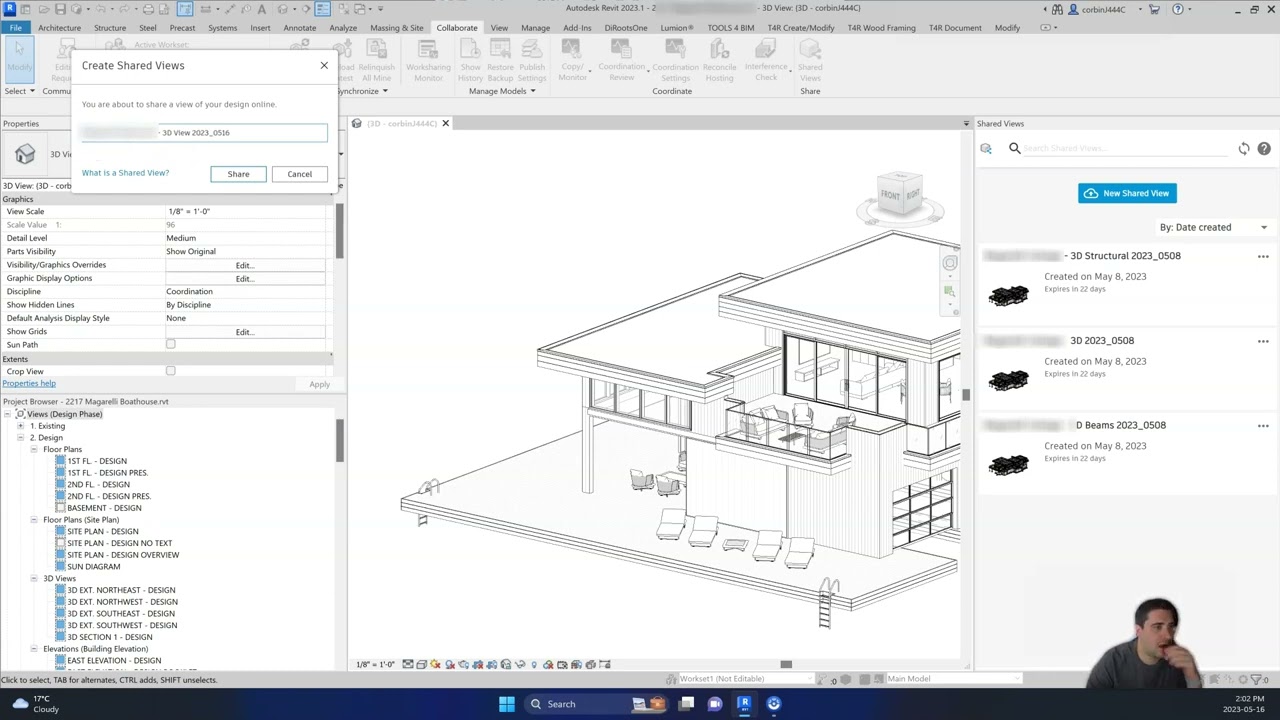 Revit Tutorial - Share a 3D View in Revit using Autodesk Viewer ...