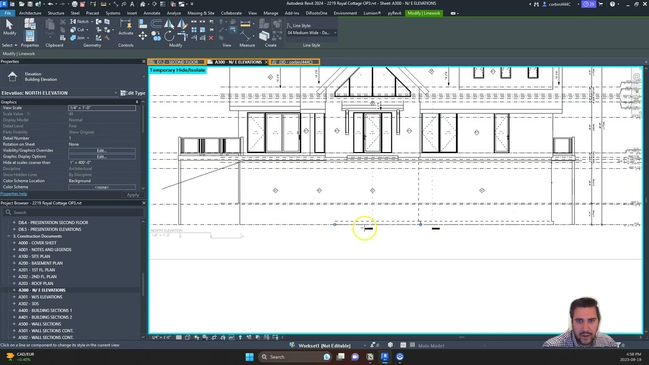 Revit Tutorial - Make Foundations Dashed Below Grade in Elevations ...